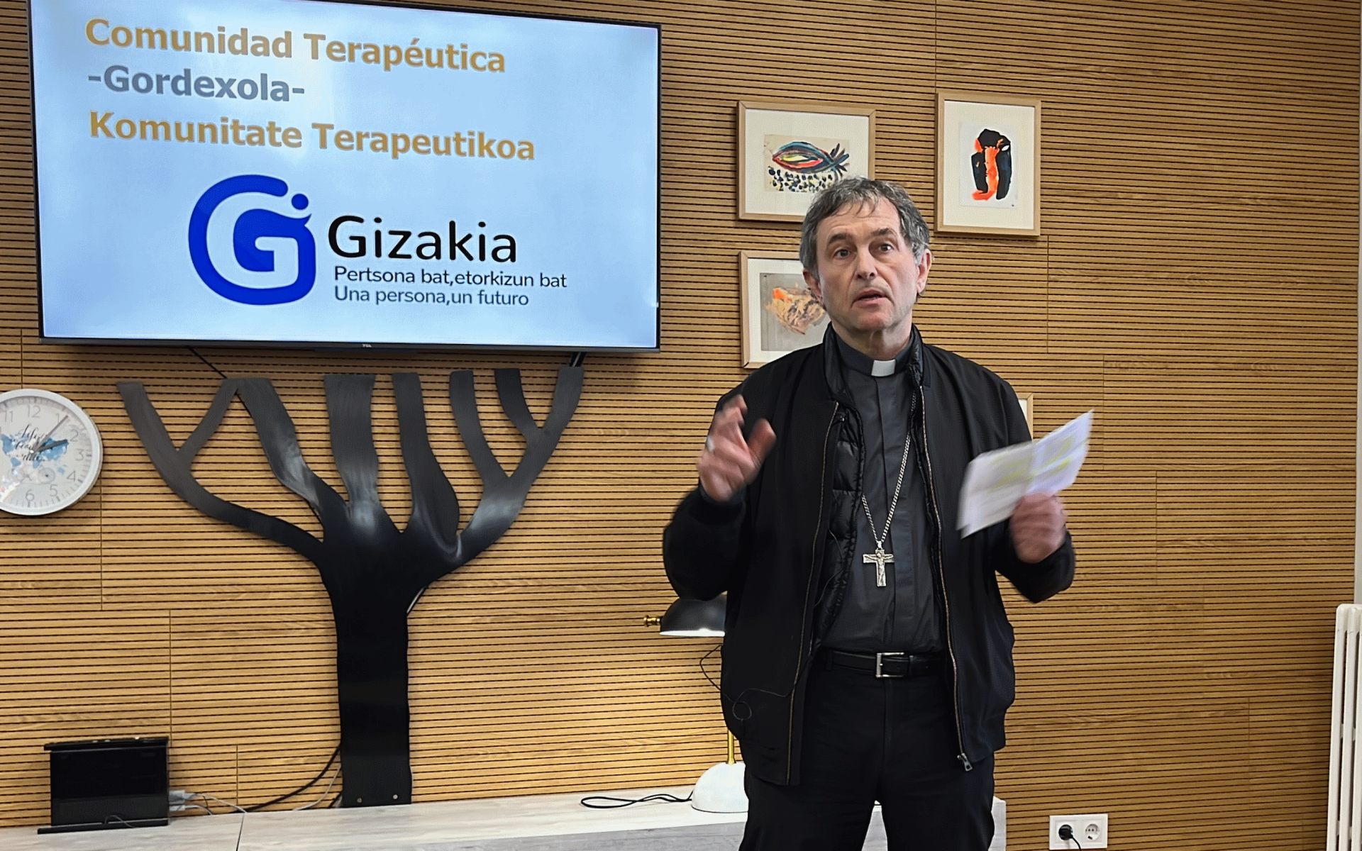 GIZAKIA - Obispo de Bilbao. Don Joseba Segura.