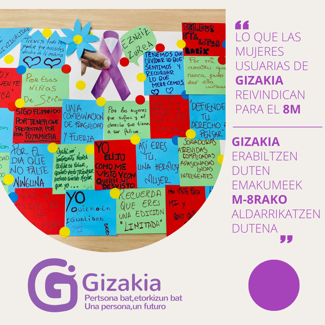 GIZAKIA - Día Internacional de las mujeres