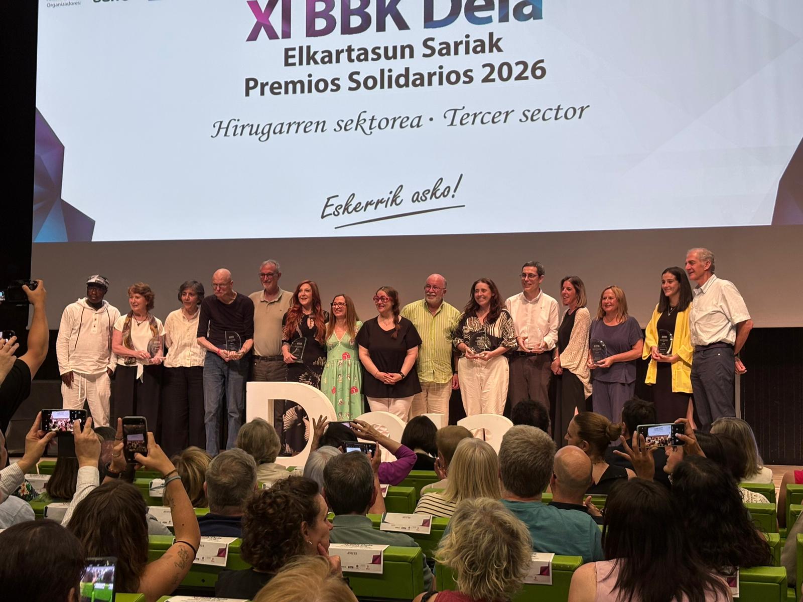 Imagen de las entidades premiadas - Saridun entitateen argazkia Imagen de las entidades premiadas - Saridun entitateen argazkia