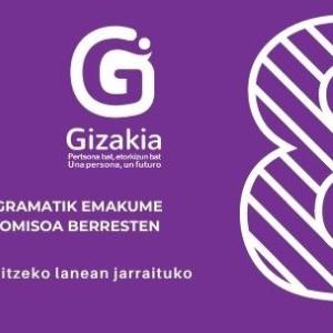 GIZAKIA - 8M. EMAKUMEEN NAZIOARTEKO EGUNAREN OSPAKIZUNA